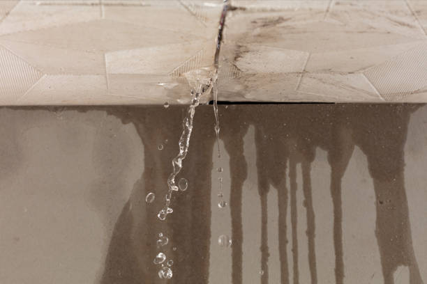 Professional Flood Damage Cleanup technician working in Blackstone, VA